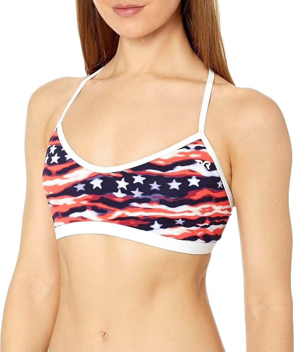 TYR Women's All American Trinity Top (Size XL 14-16) New W/ Tags ~ FREE SHIPPING